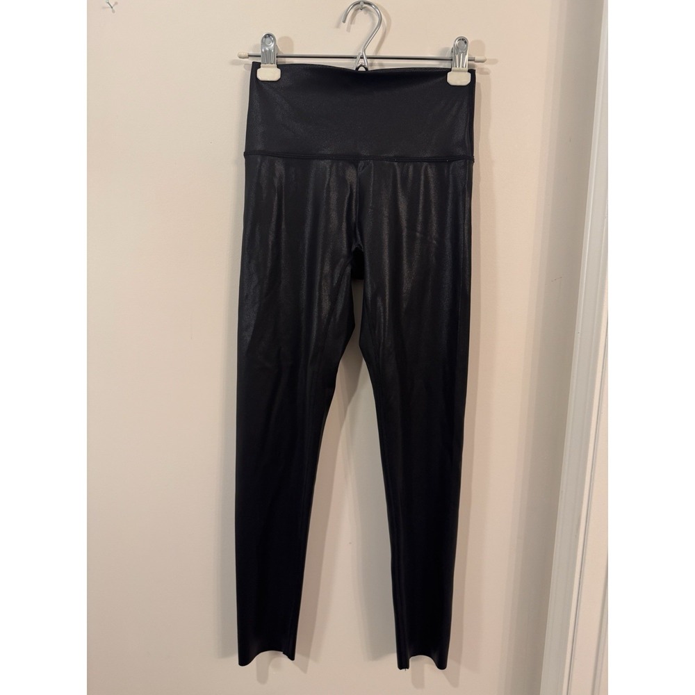 OFFLINE By Aerie Real Luxe Faux Leather Legging‎ -Size S Small Black